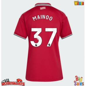 Manchester United Kobbie Mainoo #37 Replica Home Stadium Shirt for Women 2026-27 Short Sleeve